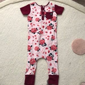 Rose Rags to Raches romper